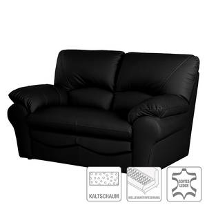 Sofa Torsby (2-Sitzer) Echtleder Schwarz