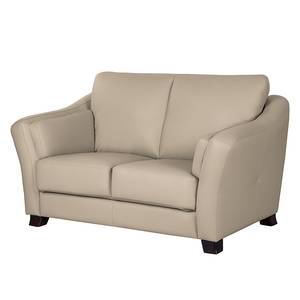 Sofa Toucy (2-Sitzer) Echtleder Echtleder - Taupe