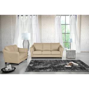 Sofa Toucy (3-Sitzer) Echtleder Echtleder - Beige