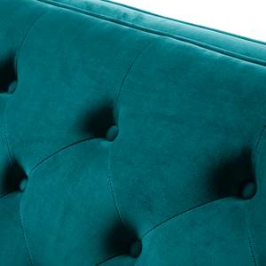 Sofa Tremont Microfaser (2-Sitzer) Blau - Textil - 156 x 78 x 87 cm