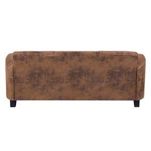 Sofa Tullow (3-Sitzer) Antiklederlook Braun