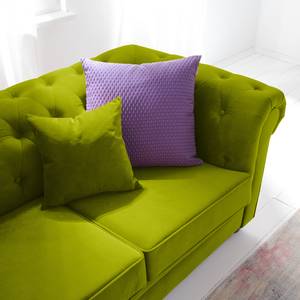 Canapé Upperclass (2 places) Velours - Vert - Sans coussin