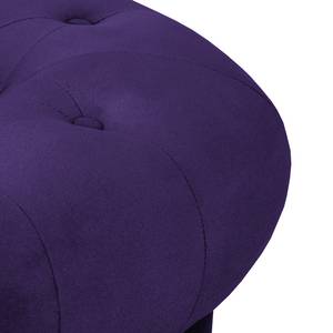 Sofa Upperclass (2-Sitzer) Samt Violett - Ohne Kissen