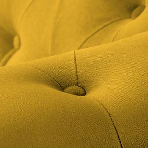 Sofa Upperclass (3-Sitzer) Samt Samtstoff - Gelb - Ohne Kissen
