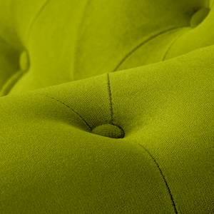 Sofa Upperclass (3-Sitzer) Samt Samtstoff - Grün - 4 Kissen
