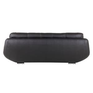 Sofa Vannes (3-Sitzer) Kunstleder Schwarz