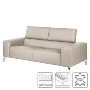 Sofa Varberg (2,5-Sitzer) Echtleder Taupe