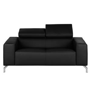 Sofa Varberg I (2-Sitzer) Kunstleder - Schwarz