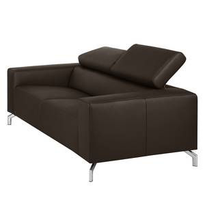 Sofa Varberg I (2-Sitzer) Kunstleder - Vintage Braun