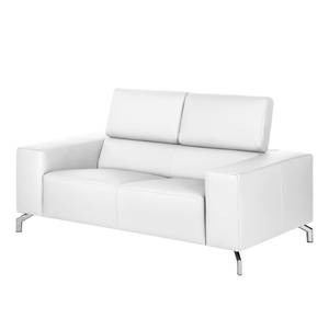 Sofa Varberg I (2-Sitzer) Kunstleder - Weiß