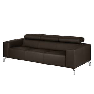 Sofa Varberg I (3-Sitzer) Kunstleder - Vintage Braun