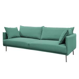 Sofa Vincent (3-Sitzer) Webstoff Aquablau