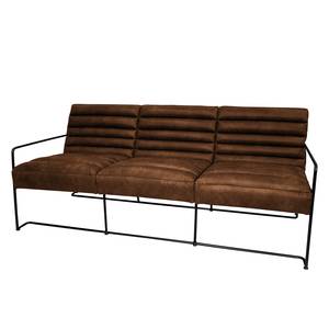 Sofa Voda (3-Sitzer) Antiklederlook - Mittelbraun