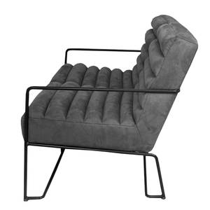 Sofa Voda II (2-Sitzer) antieke leerlook - Grijs