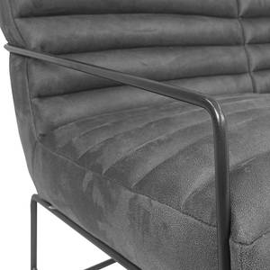 Sofa Voda II (2-Sitzer) Antiklederlook - Grau