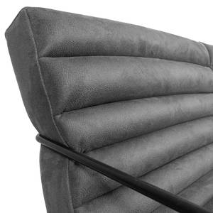 Sofa Voda II (3-Sitzer) Antiklederlook - Grau