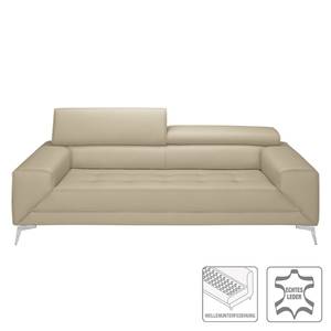 Sofa Walden (3-Sitzer) Echtleder Beige