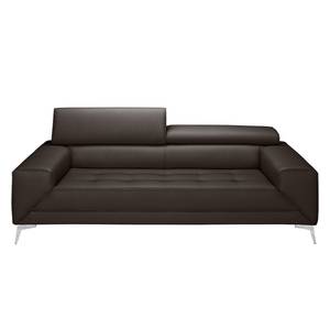 Sofa Walden (3-Sitzer) Echtleder Echtleder - Mokka