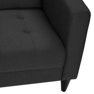 Sofa Wallace (2-Sitzer) Webstoff Stoff Lotana: Anthrazit