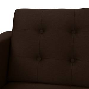 Sofa Wallace (3-Sitzer) Webstoff Stoff Lotana: Braun