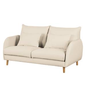 Sofa Warton (2-Sitzer) Webstoff Creme