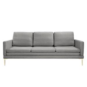 Sofa Webster (3-Sitzer) Webstoff - Grau