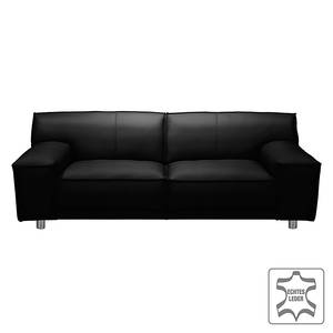 Sofa Willem (3-Sitzer) Echtleder Schwarz