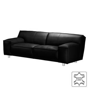 Sofa Willem (3-Sitzer) Echtleder Schwarz