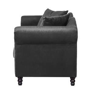 Sofa York (2-Sitzer) Samt Anthrazit