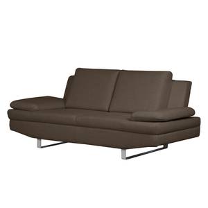 Sofa Yovanna (2-Sitzer) Webstoff Espresso