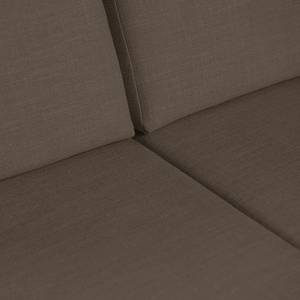 Sofa Yovanna (2-Sitzer) Webstoff Espresso