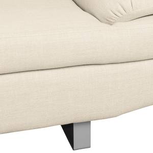 Sofa Yovanna (3-Sitzer) Webstoff Creme