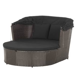 Sonneninsel Neapel Polyrattan - Grau