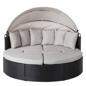 Sonneninsel Paradise Lounge Webstoff / Polyrattan - Grau