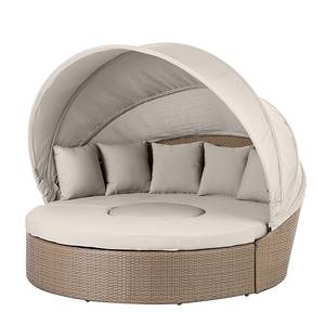 Sonneninsel Rattanesco Puca (3-teilig) aus Polyrattan - in Braun