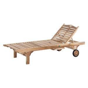 Gartenliege Teakline Classic I Teakholz massiv