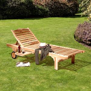 Gartenliege Teakline Classic I Teakholz massiv