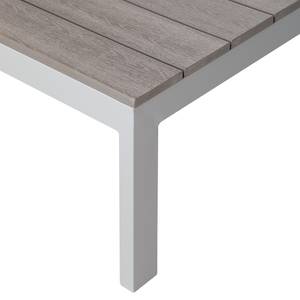 Tuinligstoel Kudo polywood/aluminium - grijs
