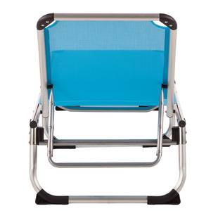 Chaise longue Summer Sun II Textilène / Aluminium - Aqua
