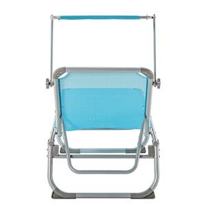 Chaise longue Summer Sun VII Avec pare Turquoise Bleu