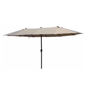 Parasol Key West Aluminium / polyester - Anthracite / Naturel