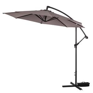 Parasol Sombrilla (incl. kruisstandaard) taupe