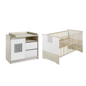 Babyzimmer-Set Eco Slide Braun - Weiß - Holzwerkstoff