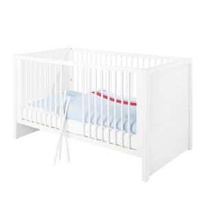 Chambre de bébé Aura Sapin massif - Blanc Large ensemble économique pour chambre de bébé Aura