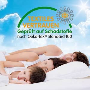 Ensemble de matelas et sommier Matelas 7 zones en mousse ''duo'' Exlusive Sleep et sommier à  lattes Sirius - 90 x 200cm