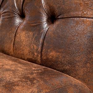 Banquette Econo Buttons Marron