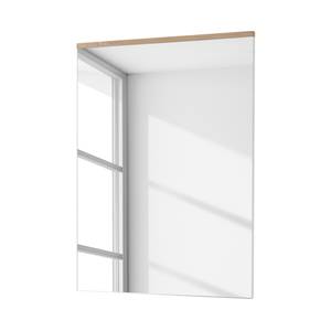 Miroir Exterior Blanc brillant / Imitation hêtre