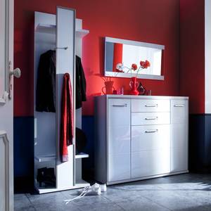 Miroir Arco II Blanc brillant