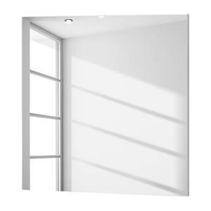 Miroir Calvi Imitation pin blanc - Largeur : 64 cm