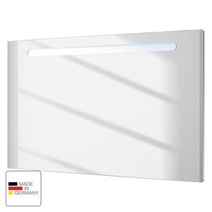 Miroir Fresh Line (avec éclairage) Aluminium - Largeur : 110 cm